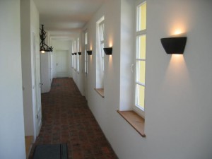 Flur der Ferienwohnungen Gut Rattelvitz